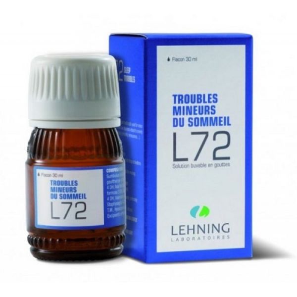 lehnning complexe l72 30ml tratamiento homeopatico estados estres, insomnio, nerviosismo, ansiedad
