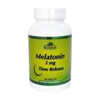 Melatonina 5mg Time Release liberación lenta AlfaVitamins | 100 ud.