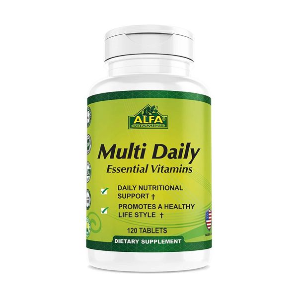 Multi Daily Essential Vitamins Alfa Vitamins | 60 cápsulas