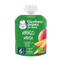 Nestlé Puré de Fruta Ecológica para bebés | 90g