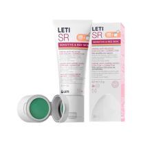 Pack crema anti-rojeces con color LETISR | 40 ml + Corrector sólido 2G