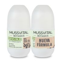 Pack Duplo Desodorante Mussvital BotanicsSensible | 75m l x 2