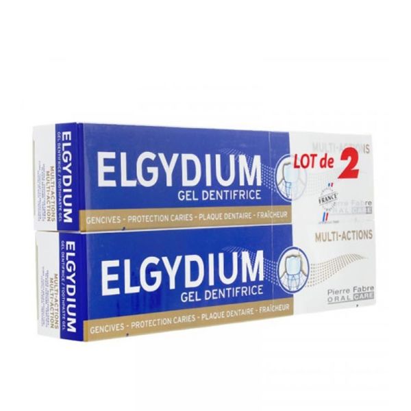 Pack pasta de dientes Anti-placa Elgydium | 75 ml