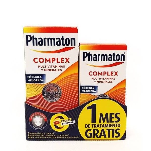 PHARMATON COMPLEX PACK PROMOCIONAL 100 + 30 CAPSULAS