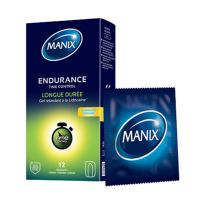 Preservativos larga duracón Time Control Delay Gel Manix | 12 unidades