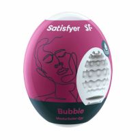Satisfyer Hombre Masturbator Egg - Bubble | Violeta
