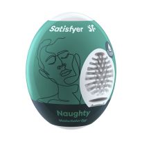 Satisfyer Hombre Masturbator Egg - Naughty | Verde