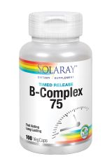 SOLARAY B COMPLEX 75 100 CAPSULAS