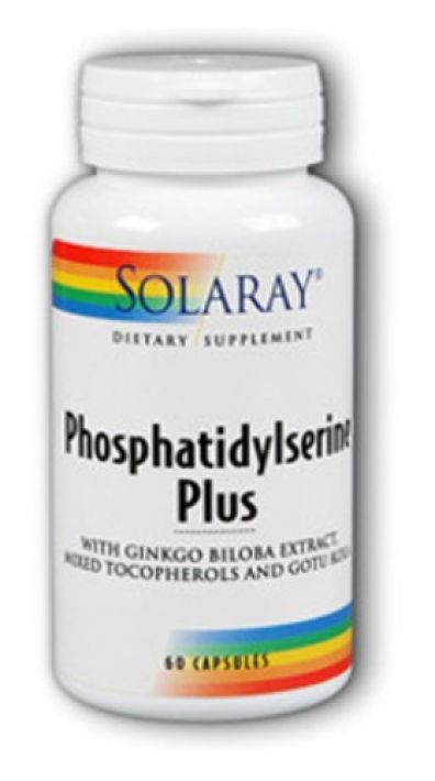SOLARAY PHOSPHATIDYLSERINE PLUS 60 CAPSULAS