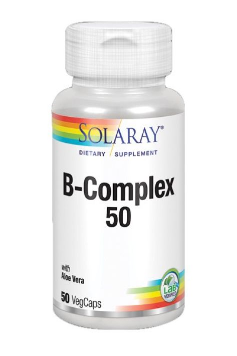SOLARAY VITAMINA B COMPLEX 50 DE 50 CAPSULAS