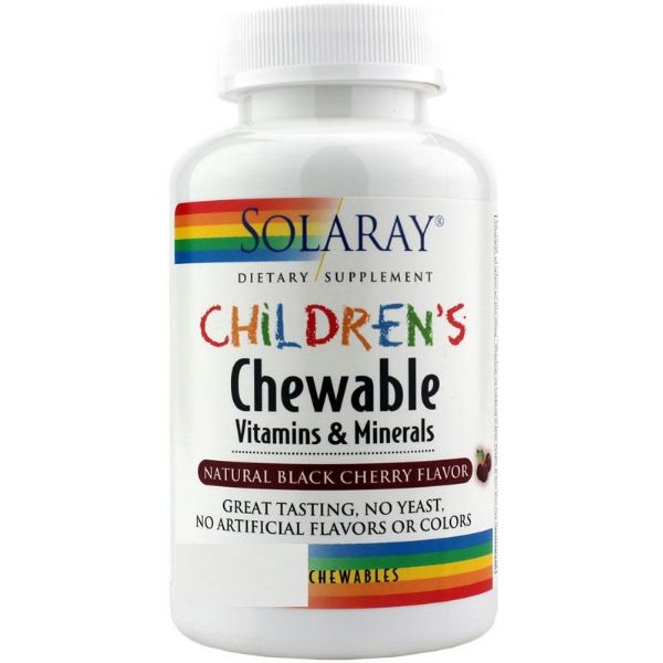 SOLARAY CHILDREN'S CHEWABLE 60 COMP. MASTICABLES