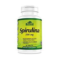 Spirulina 500 mg Control de peso Alfa Vitamins | 60 Cápsulas