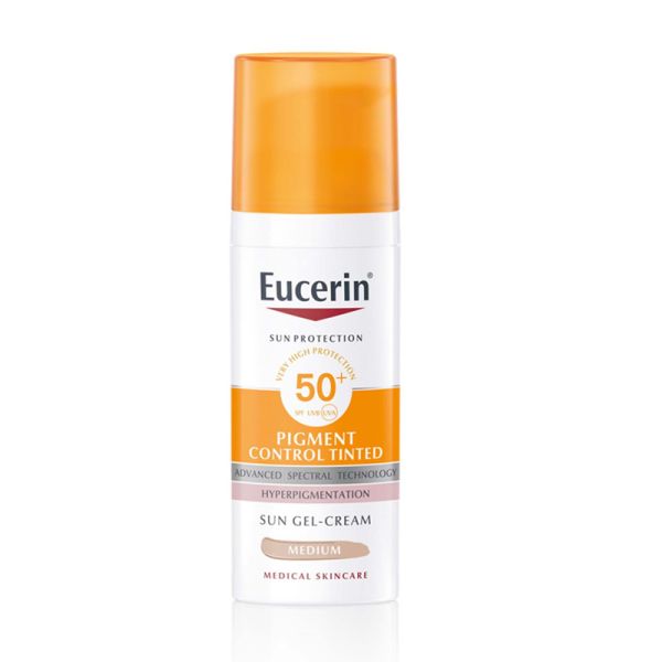 Sun Pigment Control FPS 50+ con color tono medio Eucerin |50 ml