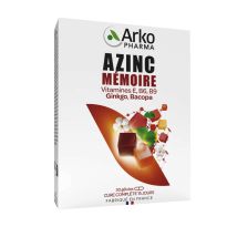 Suplemento alimenticio Memoria Azinc Memoire Arkopharma | 30 geles