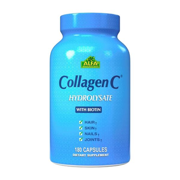 Suplemento nutricional Colagen C con vitam ina C Alfa Vitamins | 180 cc