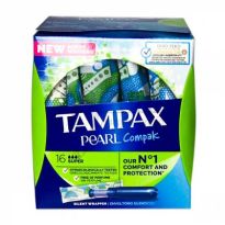 TAMPAX COMPAK PEARL SUPER 16 UNIDS.