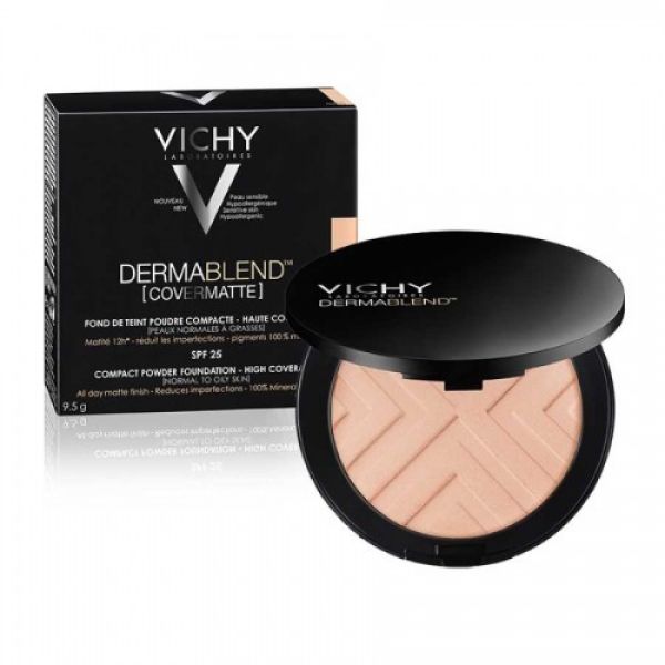VICHY DERMABLEND COVERMATTE MAQUILLAJE COMPACTO Nº15