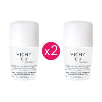 VICHY DESODORANTE PIEL SENSIBLE 48H | 50ML x2