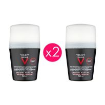 Vichy Homme desodorante regulacion intensa roll-on 50ml oferta 2 unidades
