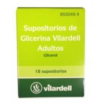 VILARDELL 18 SUPOSITORIOS ADULTOS