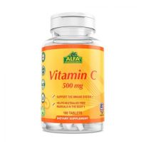 Vitamina C 500 mg Alfa Vitamins | 100 Pastillas