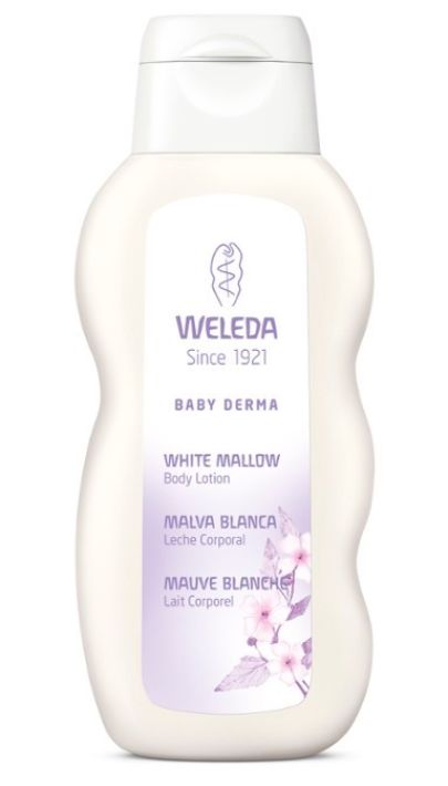 Weleda Bebe Leche Corporal Malva Blanca 200ml Para Hidratar Y Aliviar