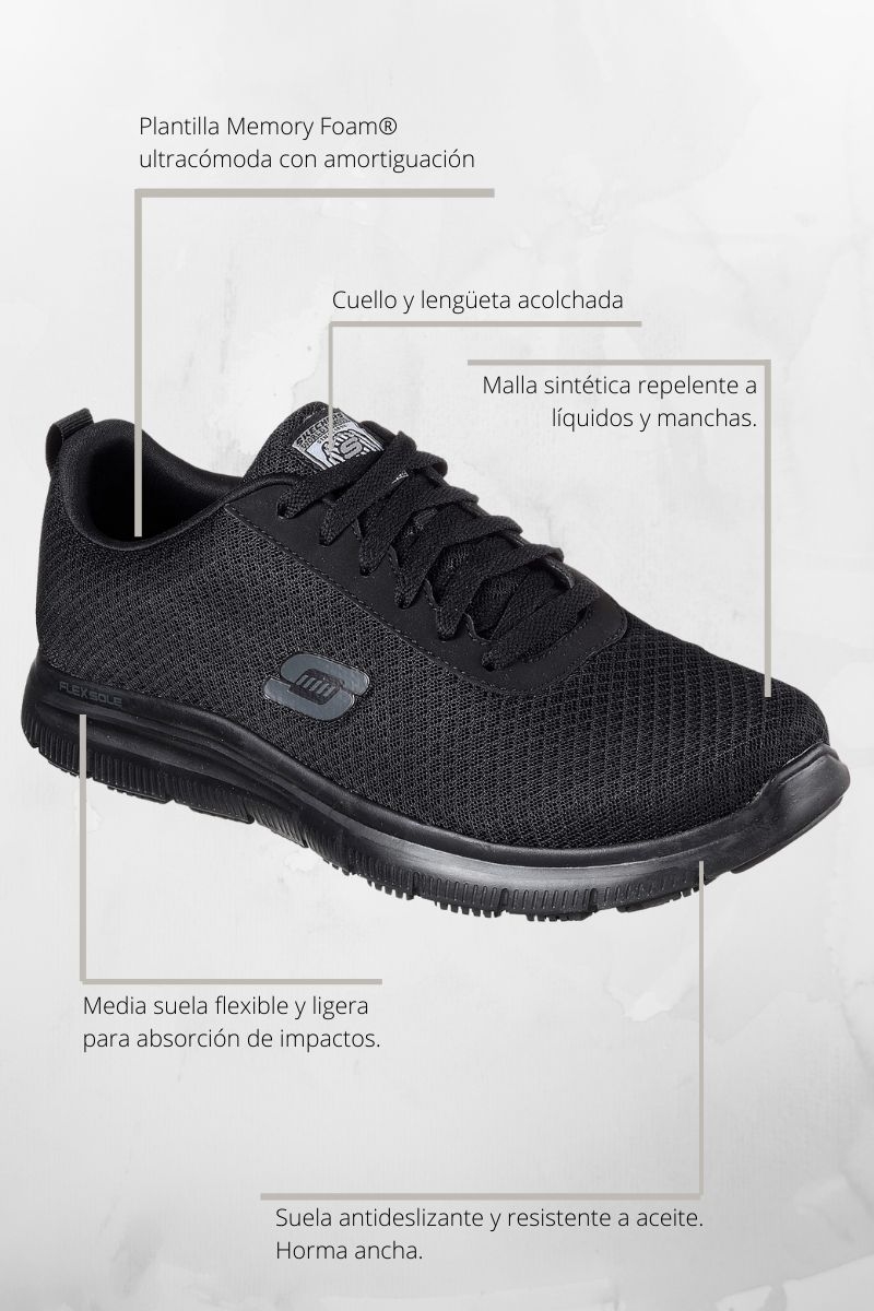 skechers mujer horma ancha