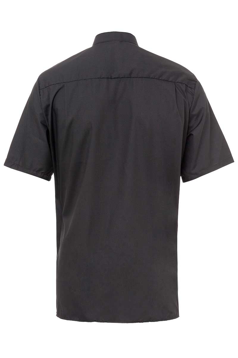 Camisa Artel negra de Cuello Mao | Camisa Hosteleria Camisa Artel negra de Cuello Mao | Camisa Hosteleria