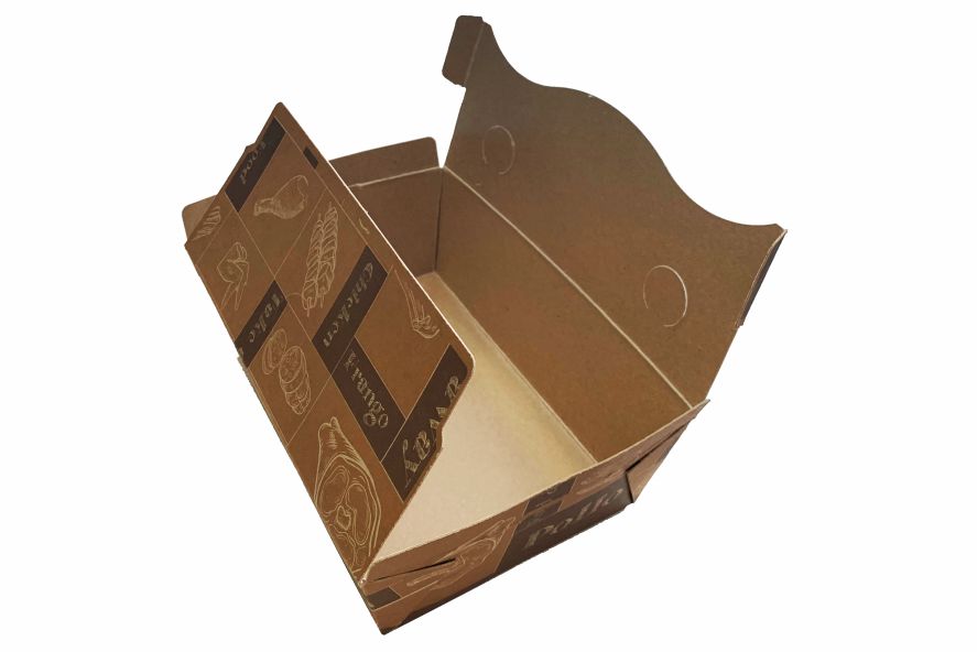 Caja medio pollo 1.9 L (200 u.)