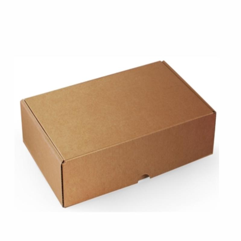 Caja con tapa de cartón para take away