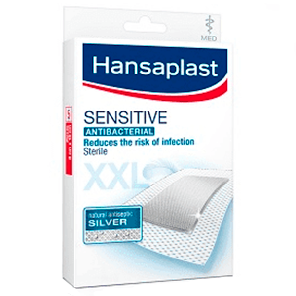 Hansaplast Sensitive Anti-bacteriano 5 Apósitos XXL | Compra Online