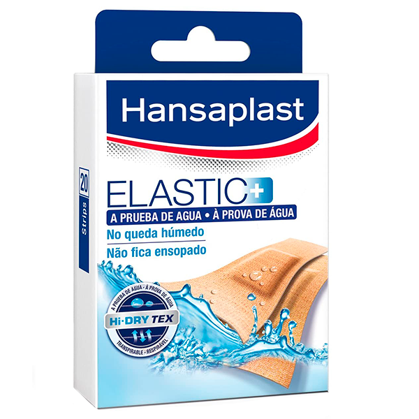 Hansaplast Elastic Apósito Resistente al Agua 20 Unidades | Compra Online