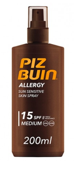 Piz Buin Allergy Spray SPF15, 200 ml | Compra Online