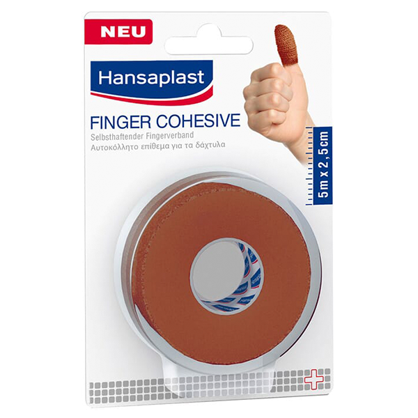 Hansaplast Venda Cohesiva Dedos Marrón 5 x 2.5 cm | Compra Online
