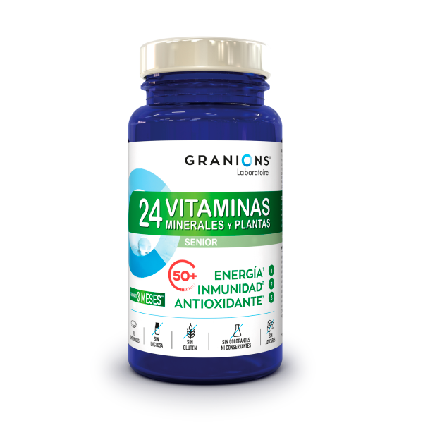 Granions 24 vitaminas, minerales y plantas 90 comprimidos