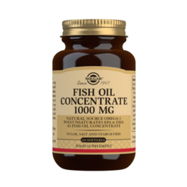 Solgar Aceite de Pescado Concentrado, 1000 mg, 60 cápsulas