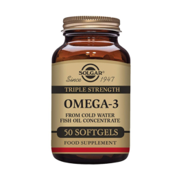 Solgar Omega 3 Triple Concentración 50 cápsulas | Compra Online