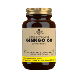 Solgar Ginkgo 60, 60 cápsulas