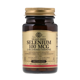 Solgar Selenio 100 mcg 100 comprimidos | Compra Online