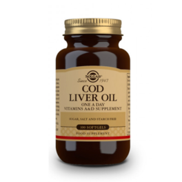 Solgar Cod Liver Oil 100 cápsulas | Compra Online