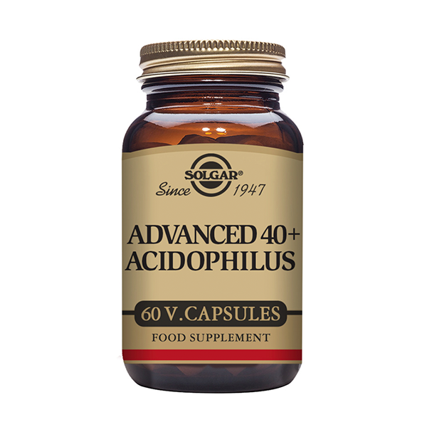 Solgar 40 Plus Acidophilus Avanzado 60 cápsulas | Compra Online