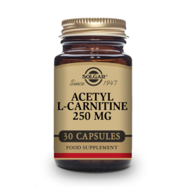 Solgar Acetil L-Carnitina 250 mg 30 cápsulas | Compra Online