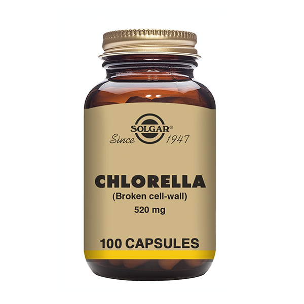 Solgar Chlorella 100 cápsulas | Compra Online