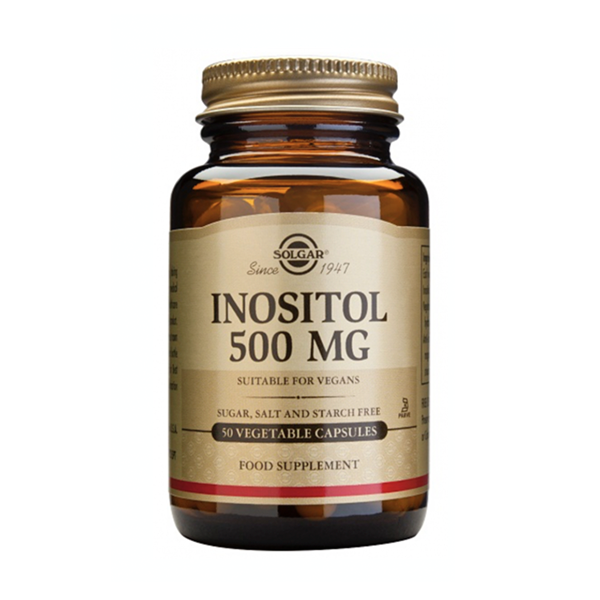 Solgar Inositol 500 mg 50 cápsulas | Compra Online