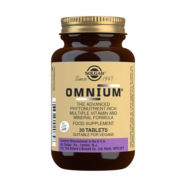 Solgar Omnium 30 comprimidos | Compra Online