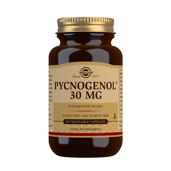 Solgar Pino 30 mg Corteza Pino y Pycnogenol 60 cápsulas | Compra Online