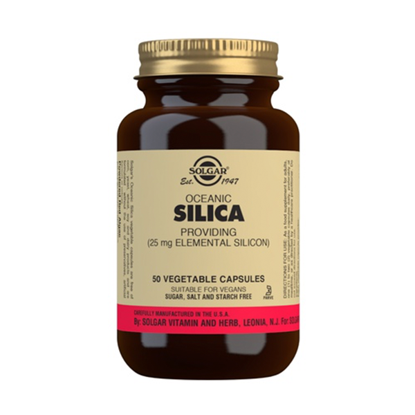 Solgar Silice Oceánico 25 mg 50 cápsulas | Compra Online