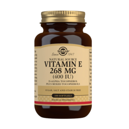 Solgar Vitamina E 268 mg (400 UI) 100 cápsulas | Compra Online
