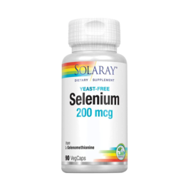 Solaray Selenium 200 mcg 90 cápsulas | Compra Online