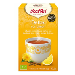 Yogi Tea Detox con Limón 17 Bolsitas de Infusión | Compra Online